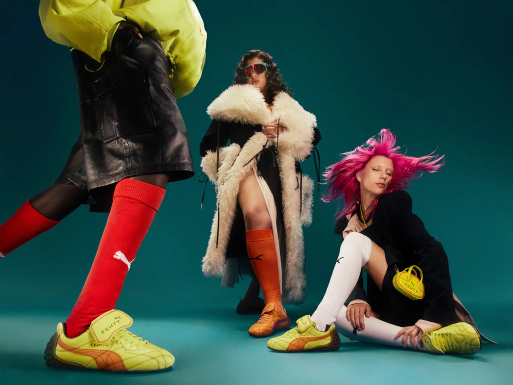 Rihanna corre aqui, a nova coleção FENTY x PUMA chegou