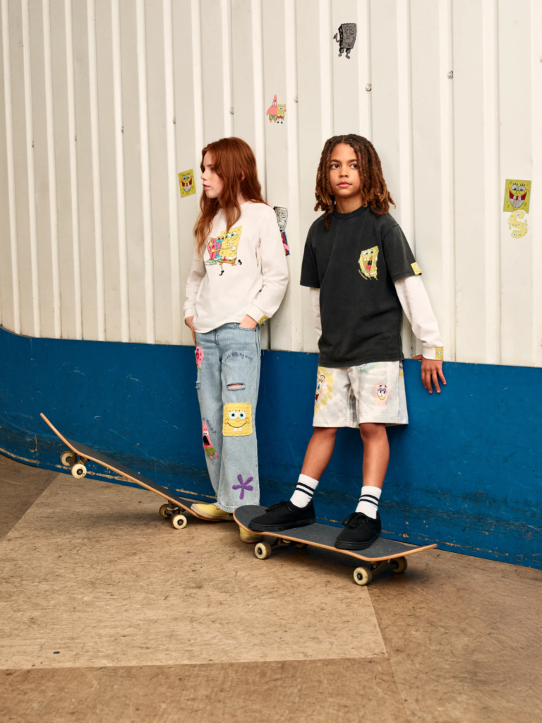 Stella McCartney Kids: Coleção Exclusiva em Parceria com Bob Esponja