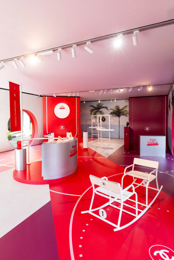 Chanel leva o Rouge Coco Playground para Covent Garden com experiência imersiva