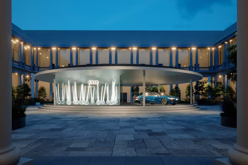 DRIFT Retorna à Milan Design Week com Instalação Interativa em Parceria com a Audi