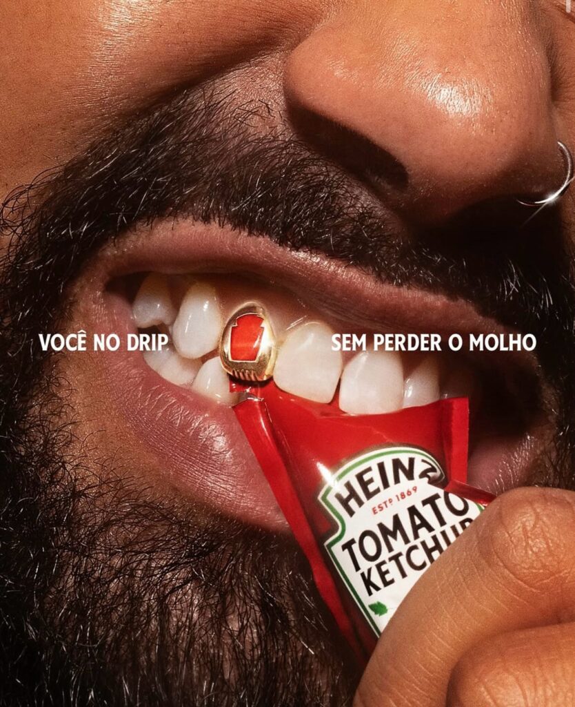 Joia para abrir sachês? Conheça o Heinz Grillz