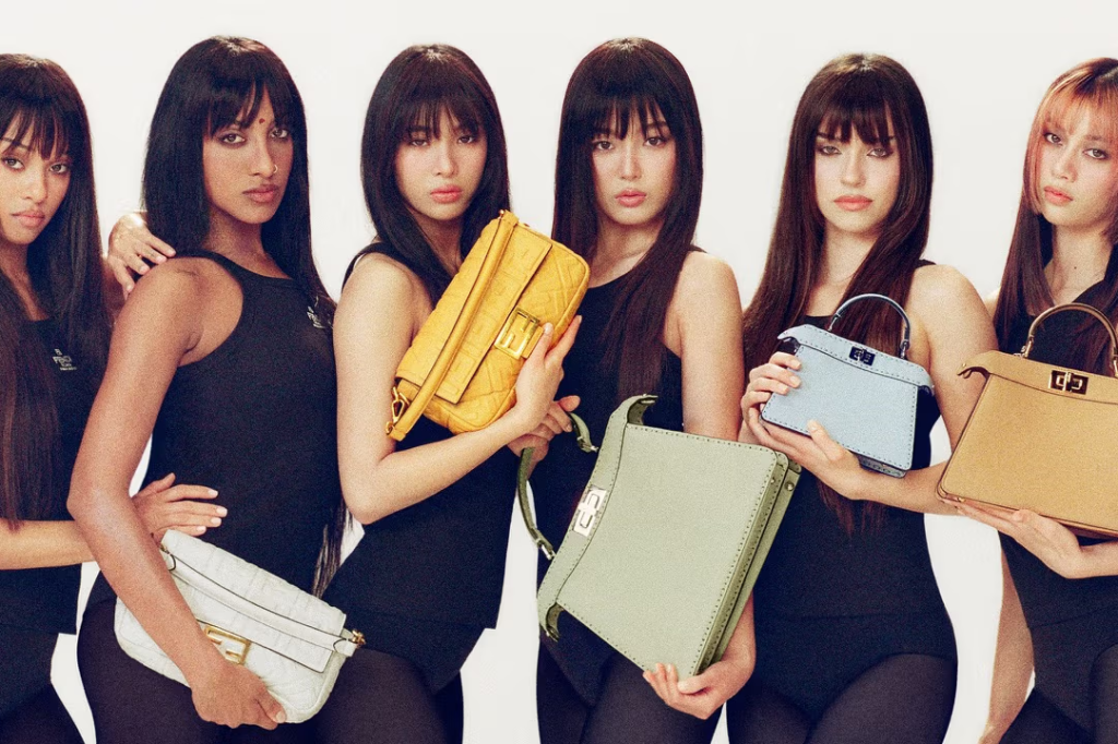 Nara Smith e KATSEYE estrelam nova campanha da FENDI