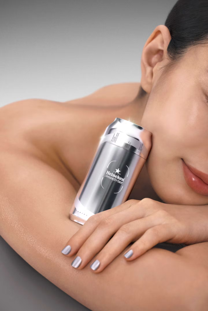 Heineken entra no universo da beleza com hidratante inusitado