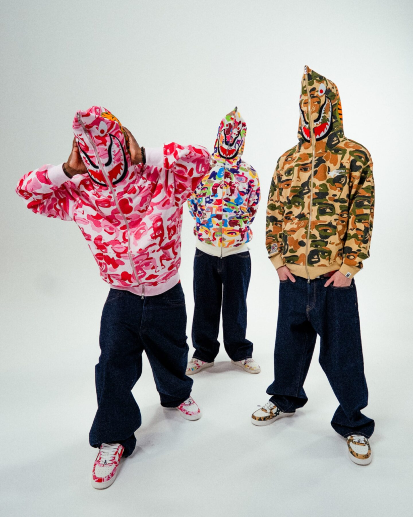 BAPE e KidSuper celebram o passado e o futuro com colaboração exclusiva estrelada por Kai Cenat