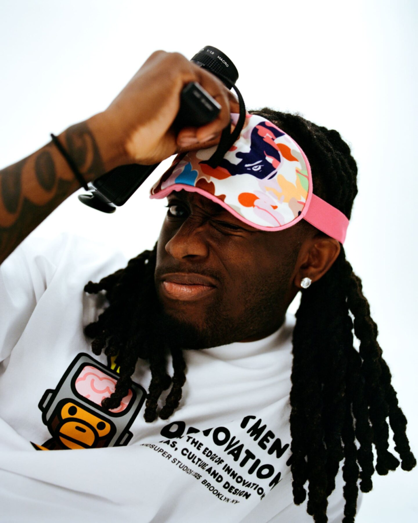 BAPE e KidSuper celebram o passado e o futuro com colaboração exclusiva estrelada por Kai Cenat
