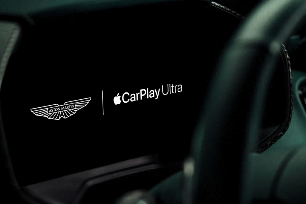 Apple lança CarPlay Ultra em parceria com a Aston Martin