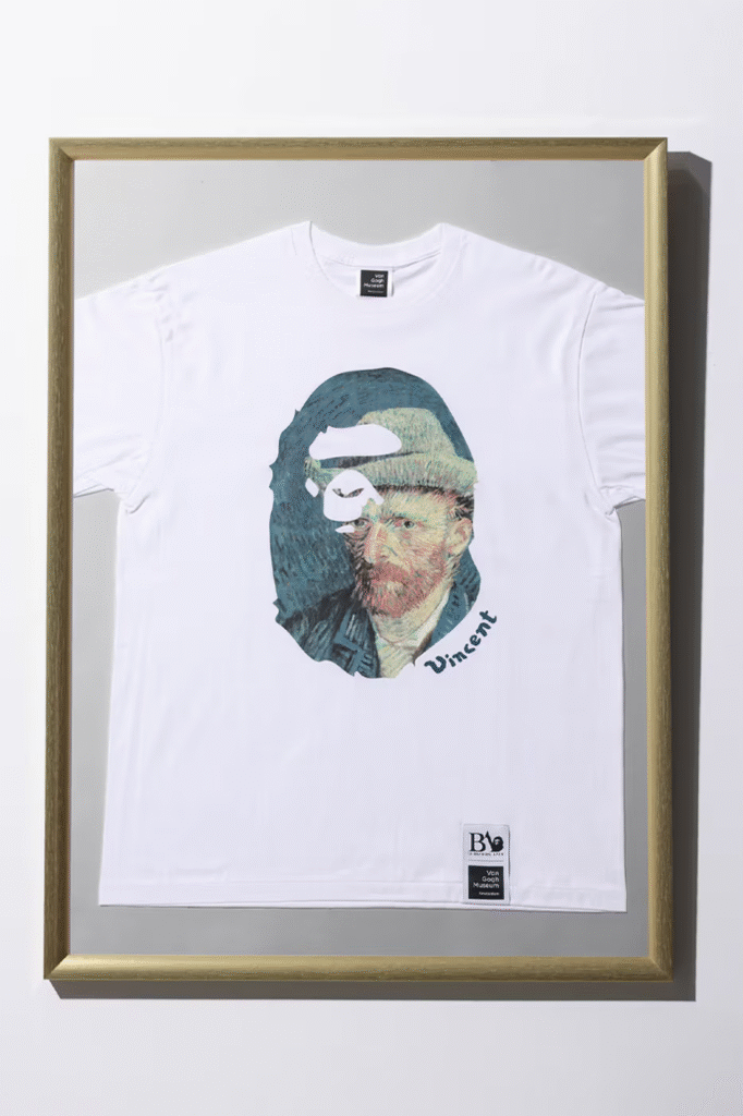 BAPE e Museu Van Gogh lançam collab inédita que une arte clássica e streetwear