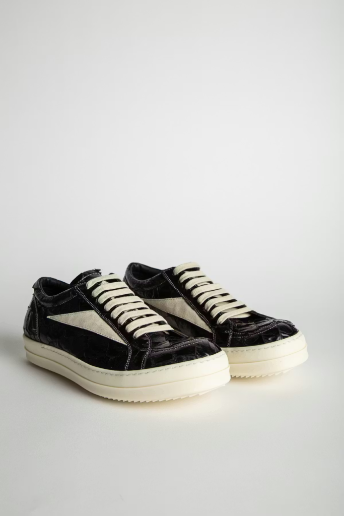Rick Owens Maxfield transforma couro de peixe em sneaker
