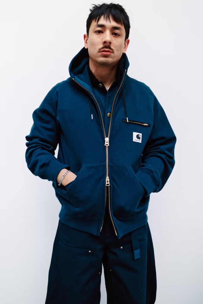 sacai e Carhartt WIP unem workwear e moda na nova colaboração