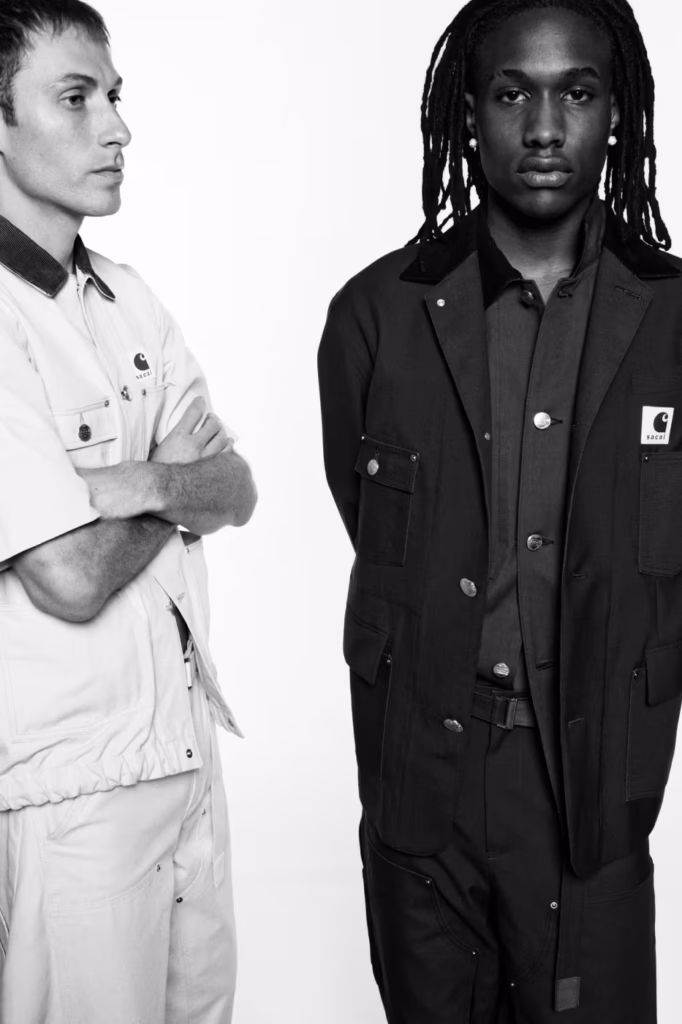 sacai e Carhartt WIP unem workwear e moda na nova colaboração
