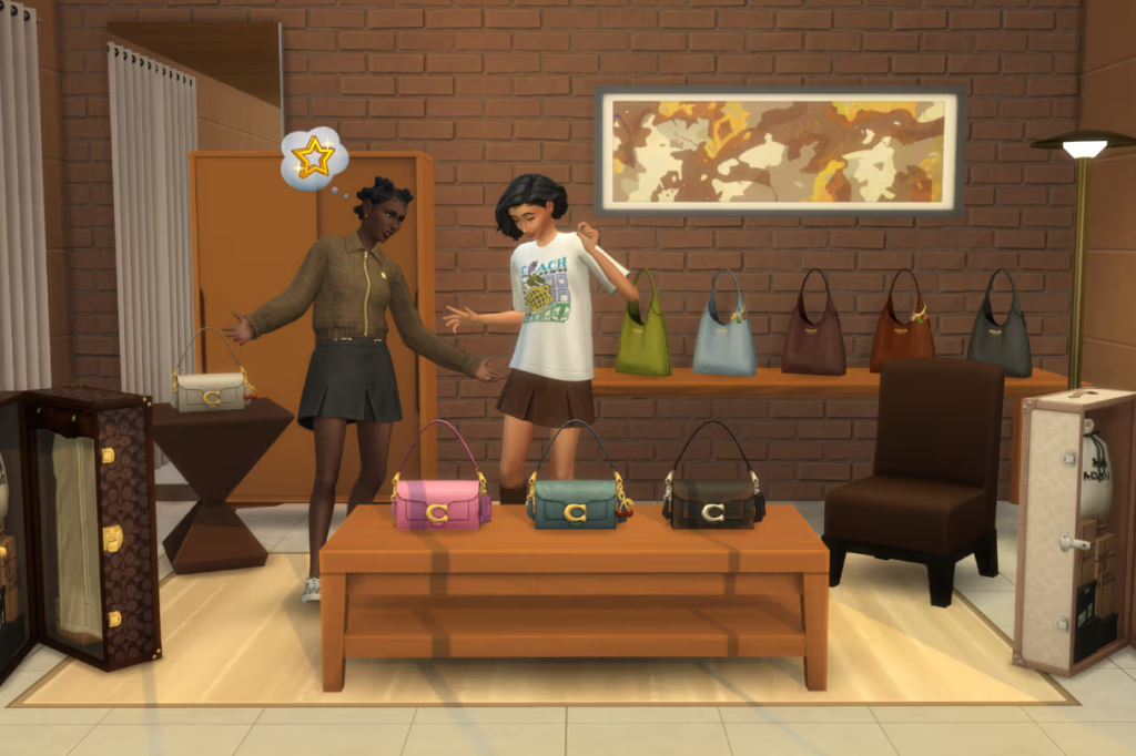 Coach x The Sims 4 leva o luxo para a franquia do game