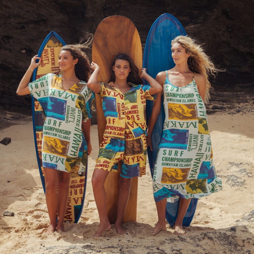 Tendência estampa surf Y2K está dominando a estética atual