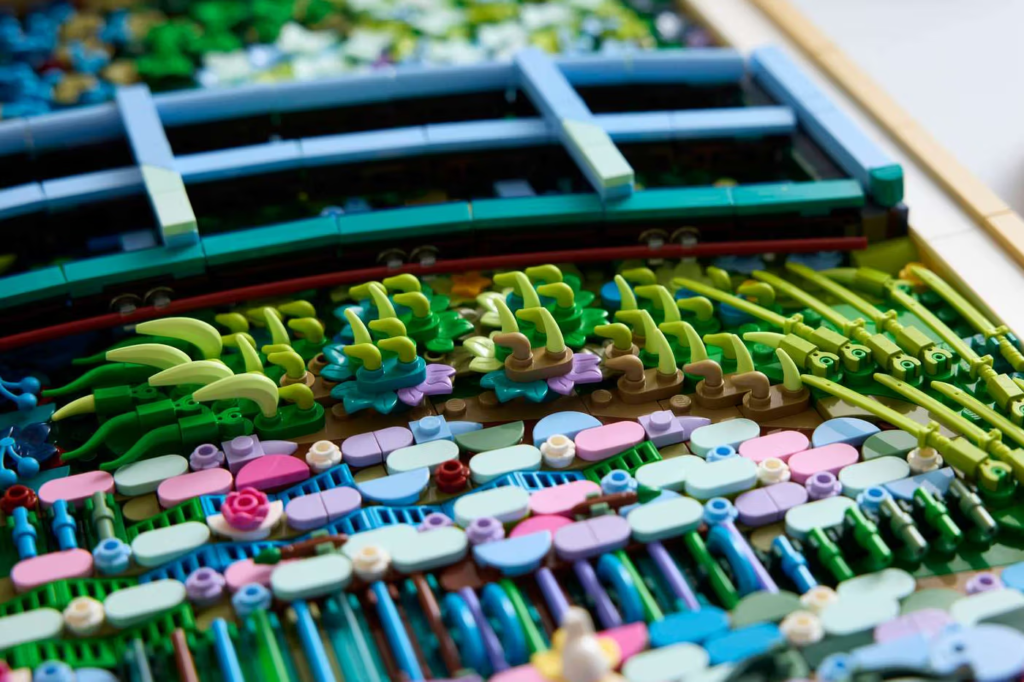 LEGO e The Met recriam 'The Water Lily Pond', obra-prima de Monet