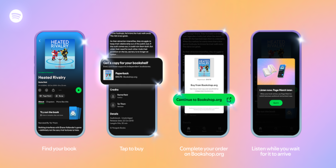 Spotify vende livros físicos e amplia seu ecossistema
Spotify e Bookshop.org
Spotify audiolivros
Page Match Spotify
livros físicos no Spotify
Spotify mercado editorial
Spotify streaming e livros
audiolivros Spotify 2026
Bookshop.org parceria Spotify
Spotify compra de livros
modelo híbrido leitura digital
mercado editorial Estados Unidos
Spotify expansão de ecossistema
Spotify vertical de audiolivros
livro físico vs audiolivro
plataformas digitais e livros