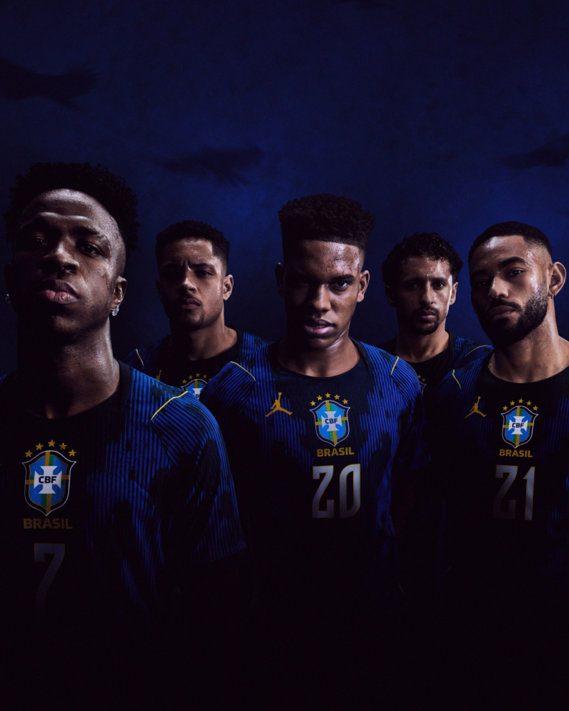 Segundo uniforme da Seleção por Jordan Brand revela parceria histórica