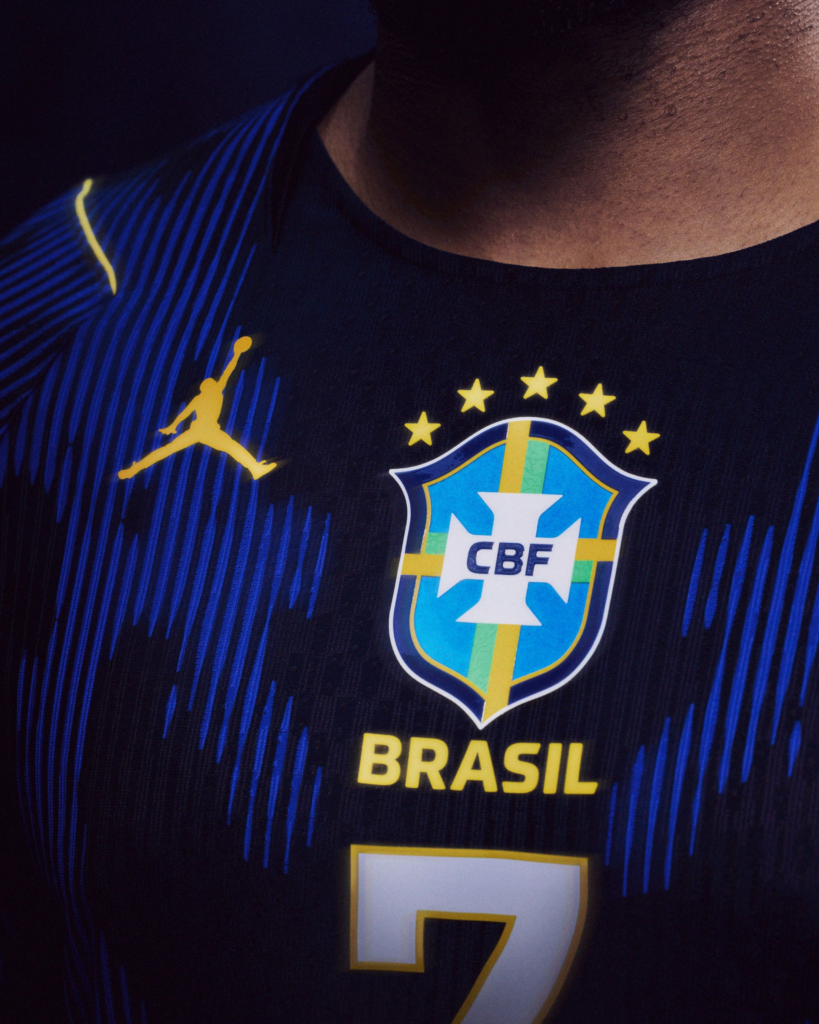 Segundo uniforme da Seleção por Jordan Brand revela parceria histórica