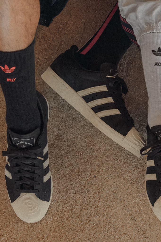 Willy Chavarria x adidas Originals: o Superstar com biqueira de rosa