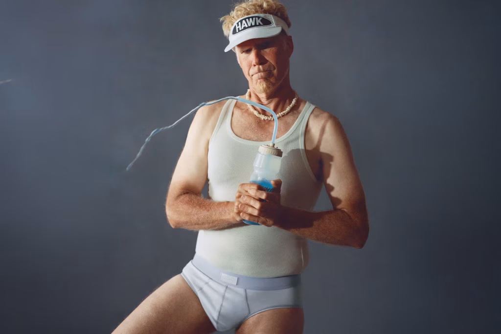 Will Ferrell na nova campanha da Skims