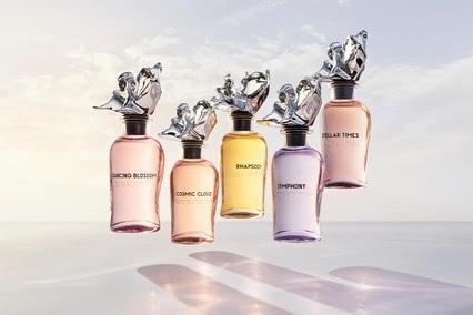 frascos de perfume desenvolvidos por frank gehry