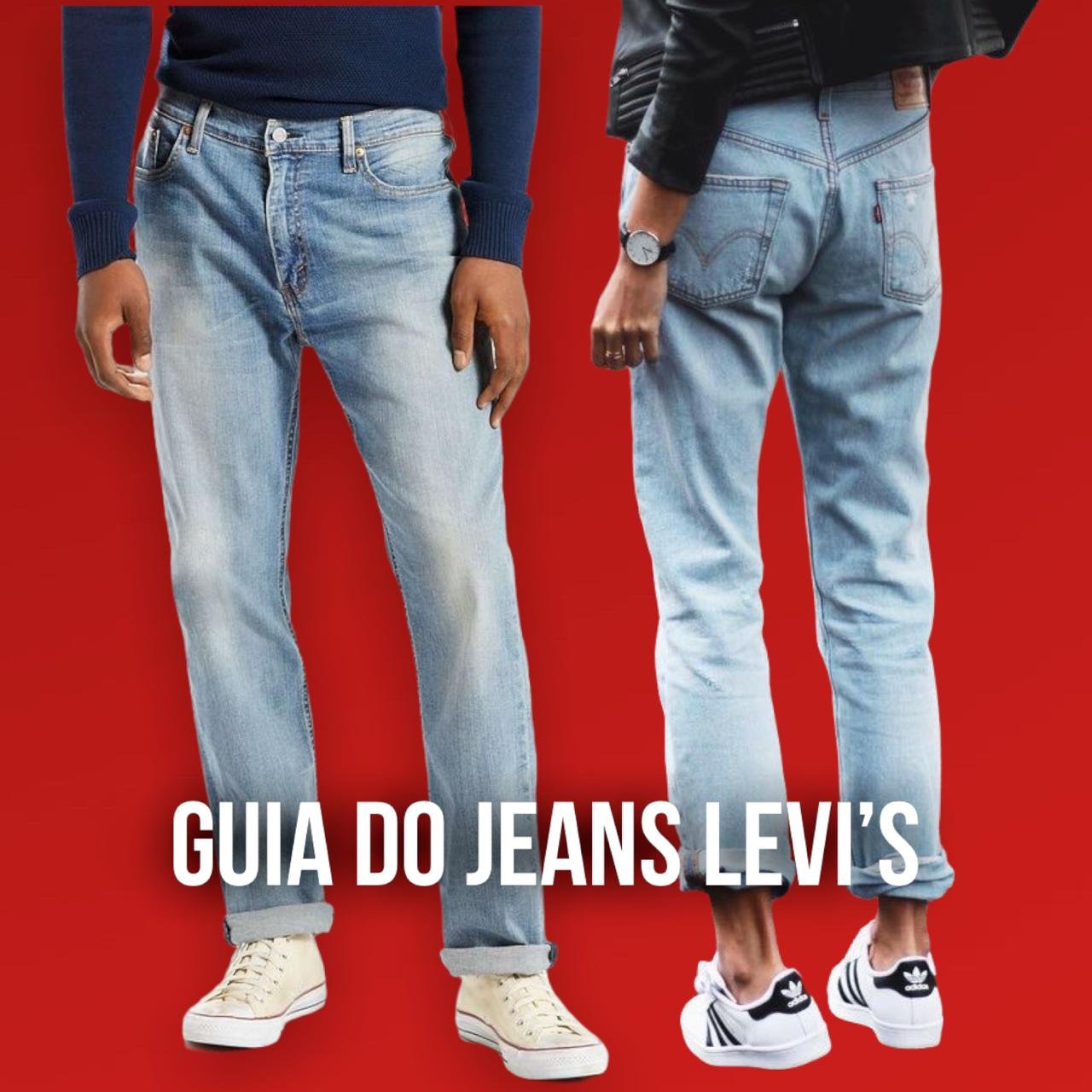 guia do jeans levi's