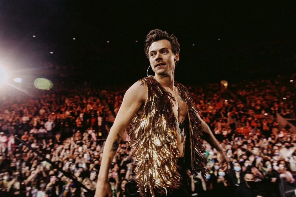 Harry Styles está em São Paulo para o show da turnê "Love on tour"