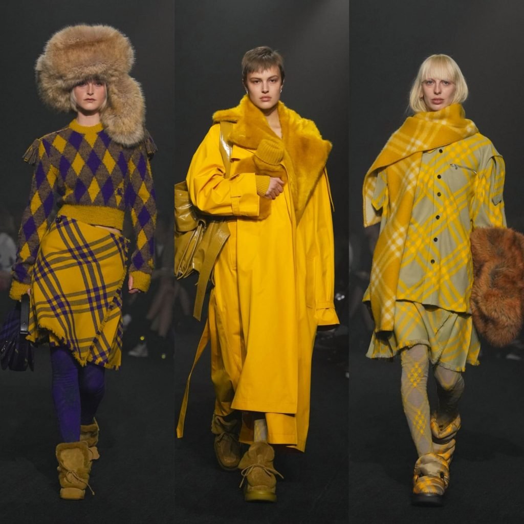Daniel Lee retorna às raízes da Burberry em sua estreia na London Fashion Week