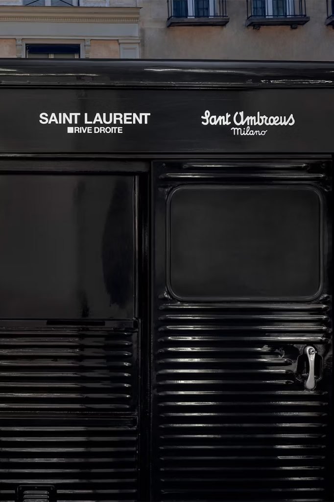 Saint Laurent e Sant Ambroeus lançam carrinho de gelato