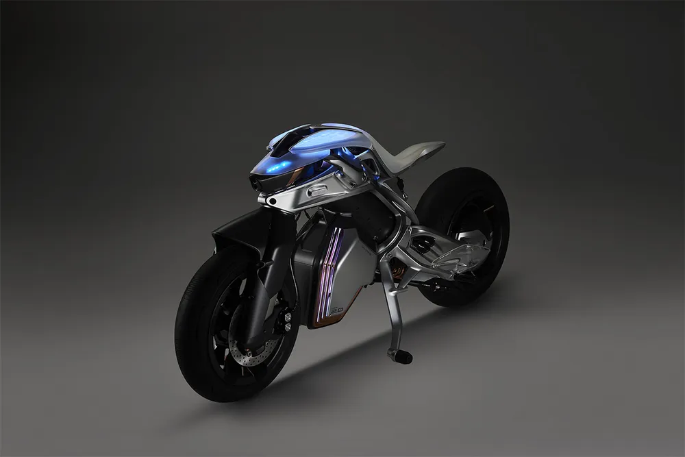 Yamaha inova com a Motocicleta Elétrica do Futuro: Motoroid 2