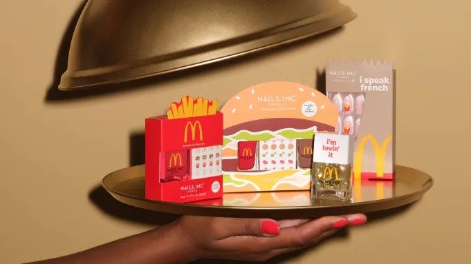 McMani: Nails.Inc e McDonald's Lançam Coleção de Unhas em Edição Limitada