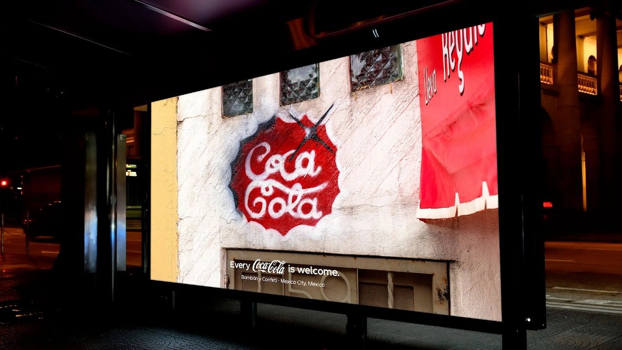 Coca-Cola celebra arte de rua com logos "não autorizados" em campanha global