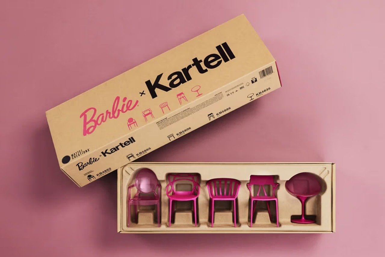 Kartell e Mattel lançam coleção especial na Semana de Design de Milão