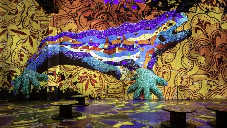 Exposição imersiva de Klimt e Gaudí estreia no Brasil