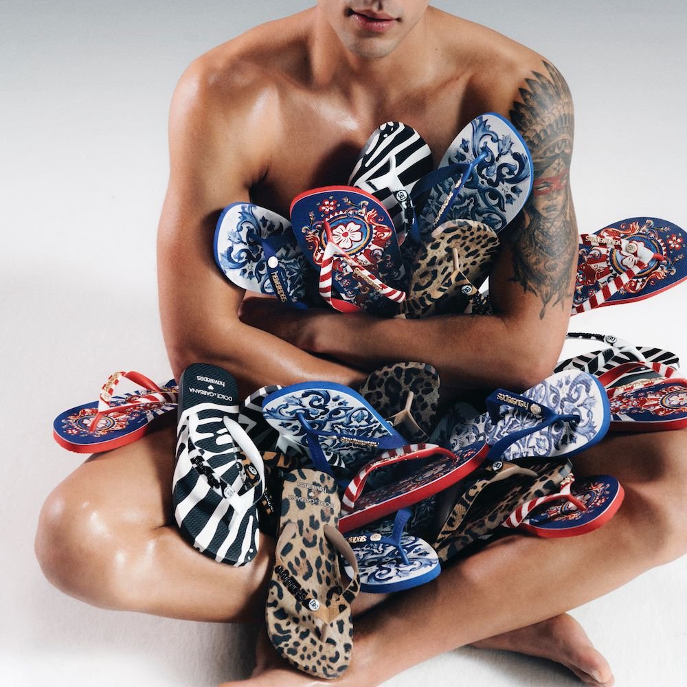 Sandálias Dolce&Gabbana e Havaianas; confira tudo sobre a colaboração