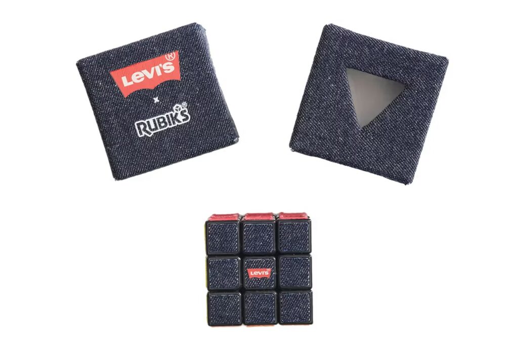 Levi's x Cubo Mágico Rubik's: Edição Limitada Feita com Deadstock Denim