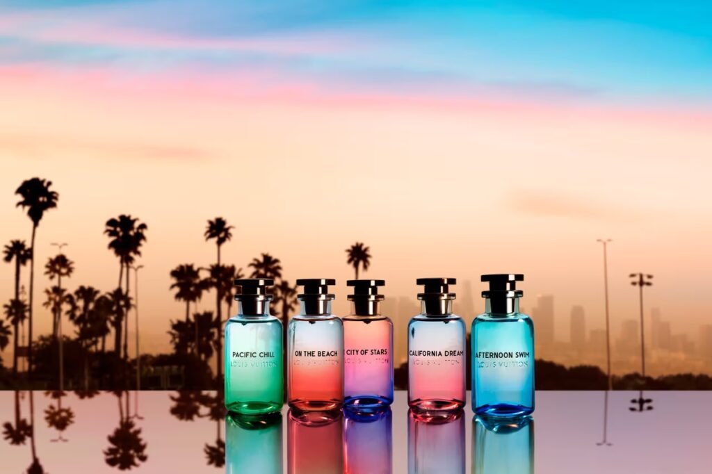 Louis Vuitton Lança Coleção de Perfumes "Ocean BLVD" com Alex Israel em Exposição Única