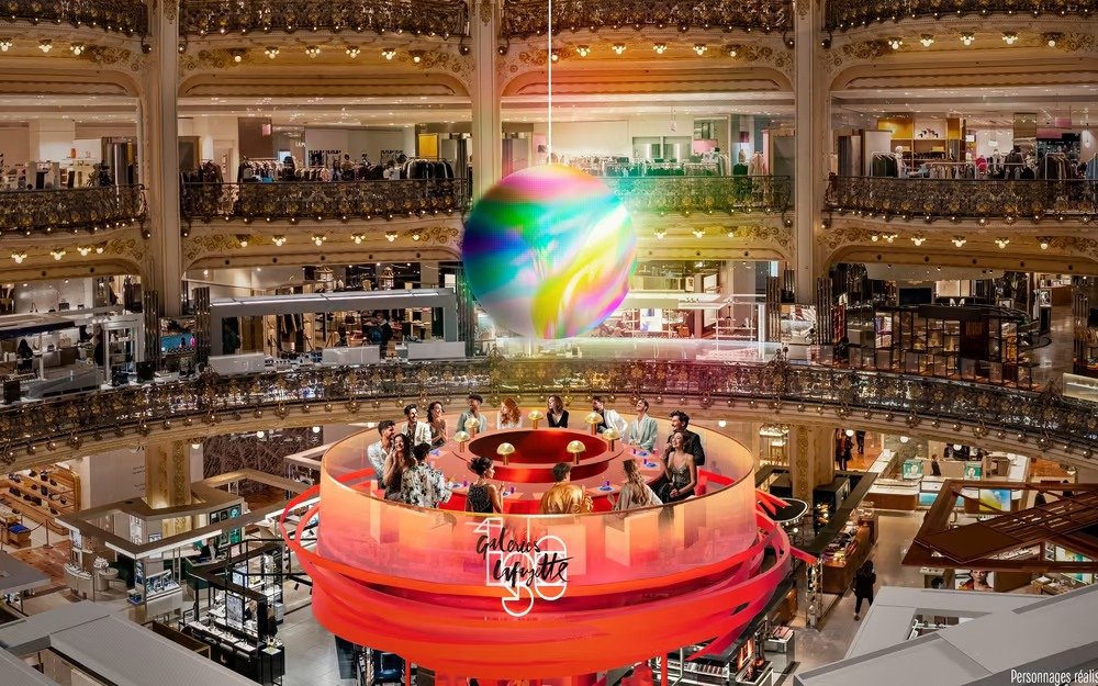 Galeries Lafayette Celebra 130 Anos com Produtos Exclusivos e Experiências Imersivas