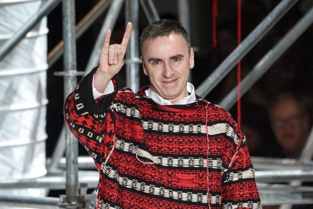 leilão de raf simons