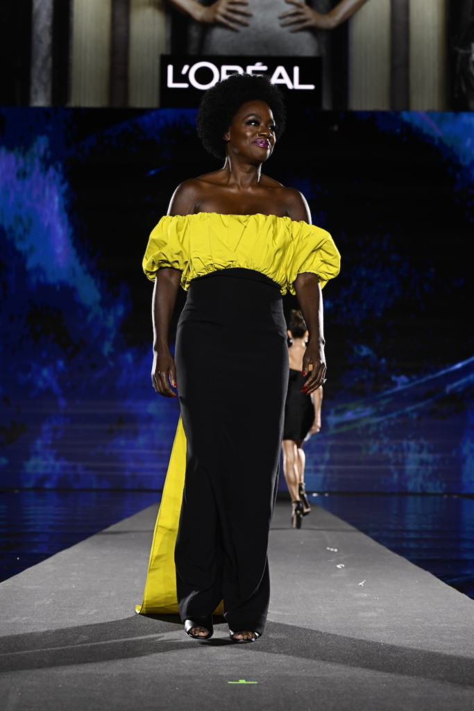 Viola Davis no Desfile L'Oréal Paris