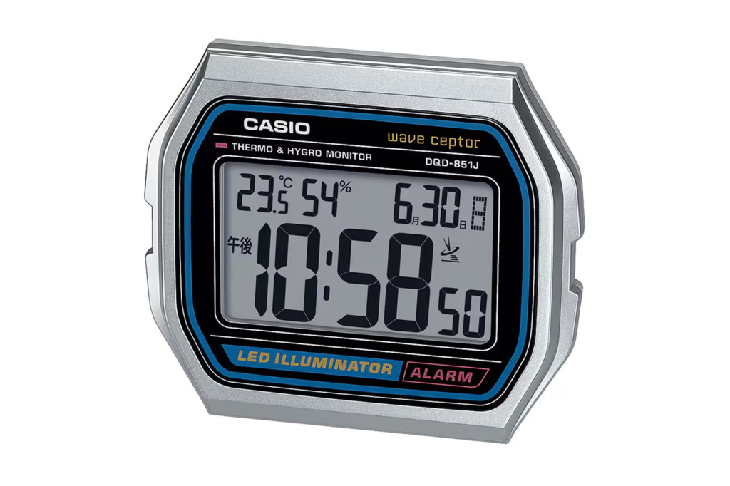 Relógio de Mesa Casio inspirado no relógio Casio DQD-851J-8JF