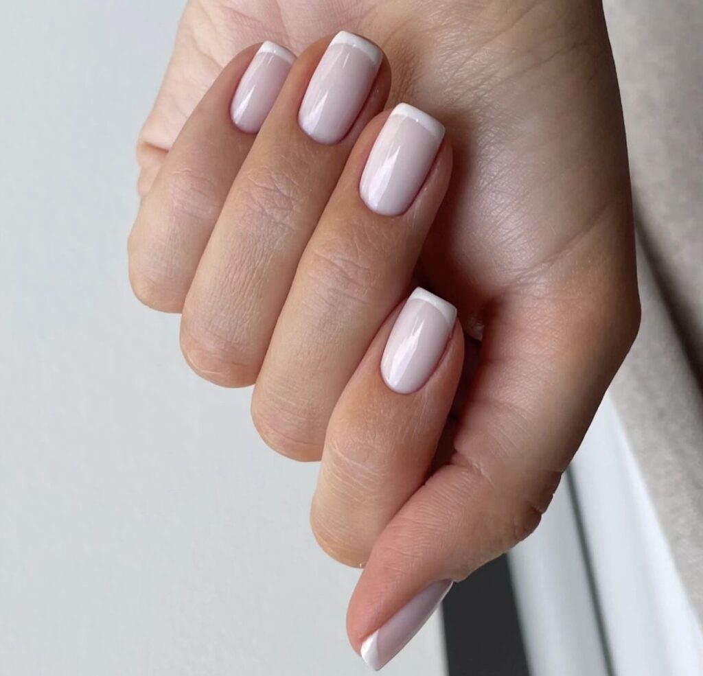 Inspiração de unhas quadradas.