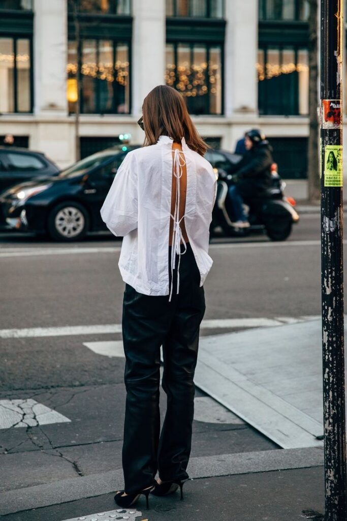 Tendência blusas com laço, inspirações de blusas com laços.