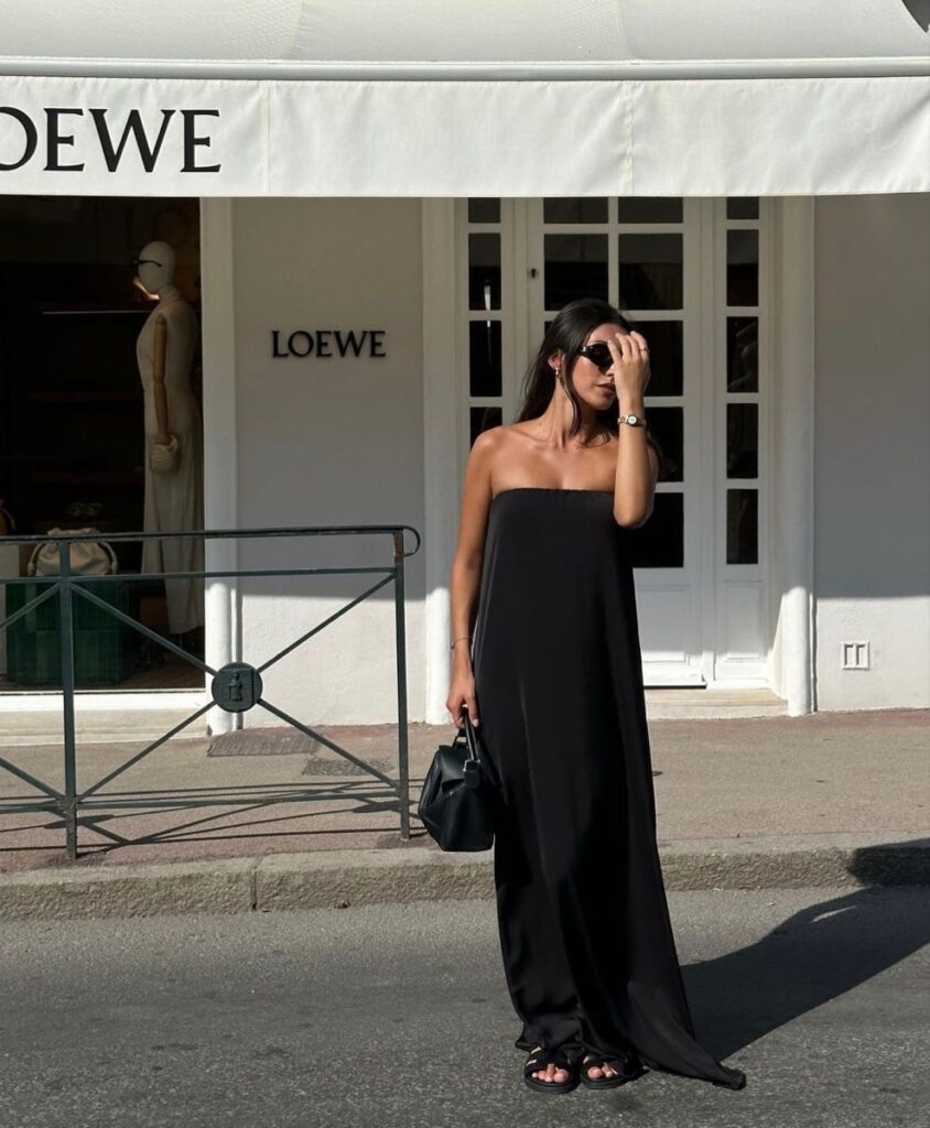 looks e inspiração de Vestido reto minimalista.