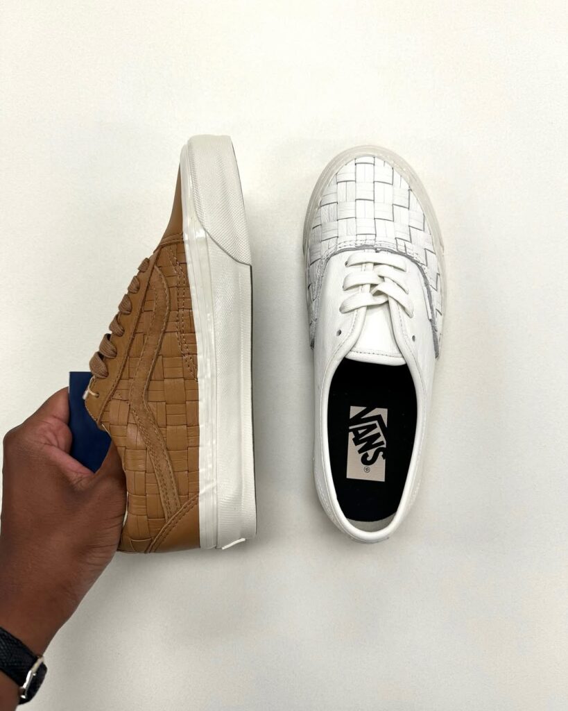 Linha Vans Premium: Bottega Veneta e Vans: Novo Lançamento Copia Design da Bottega Venetta?