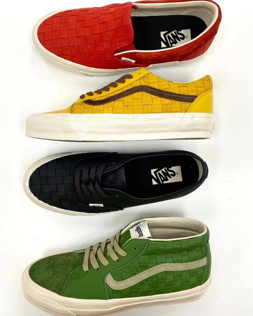 Linha Vans Premium: Bottega Veneta e Vans: Novo Lançamento Copia Design da Bottega Venetta?