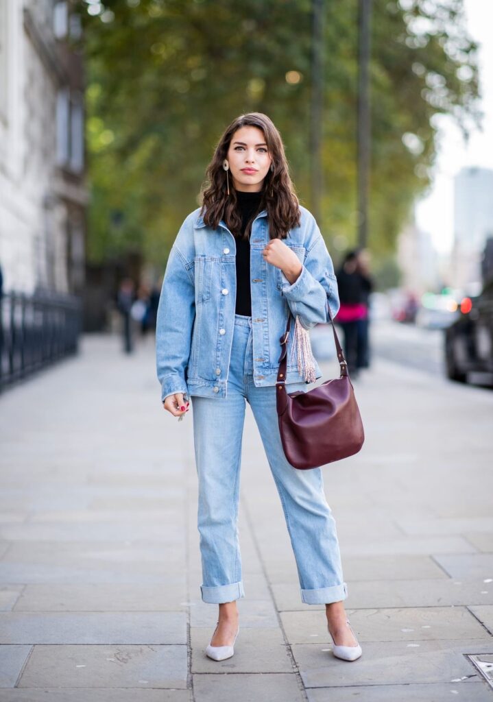 Inspiração para looks de cuffed jeans.