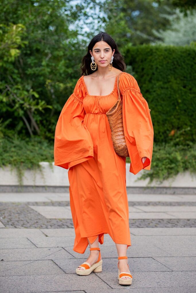 Orange looks: Inspiração para looks laranjas.