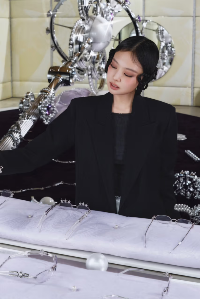 Jennie e Gentle Monster: Cantora Estrela Nova Campanha de Joias da Marca