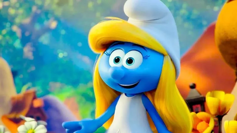 Rihanna Mostra Seu Talento Como Smurfette no Primeiro Trailer de "Smurfs". Smurfette de Rihanna.