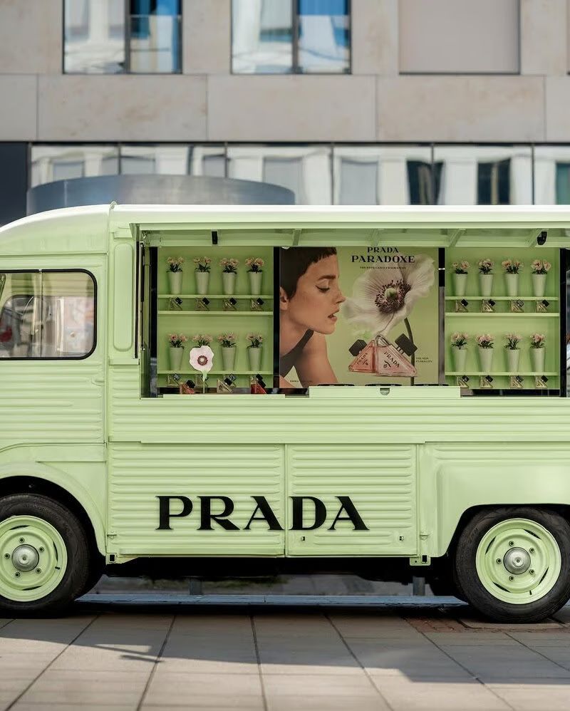 Flower Market Prada beauty