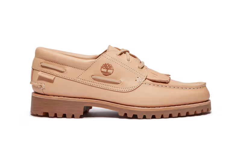 Hender Scheme e Timberland: A Reinvenção do 3-Eye Lug Boat Shoe com Couro Japonês